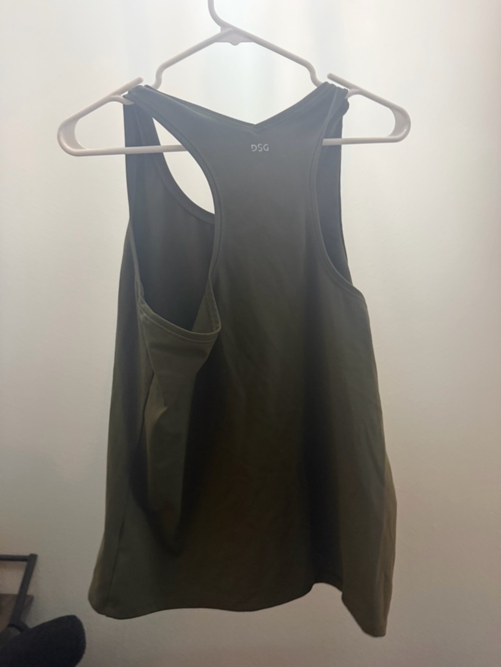 DSG Olive Racerback Tank Top - Women's Active Layer - Picture 2 of 2